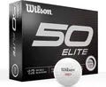 Produktbild: Wilson 50 Fifty Elite Golfbälle 12er in Weiß