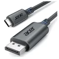 Produktbild: USB C auf Displayport Kabel 4K 60Hz 2m MST Freesync kompatibel mit MacBook iPad