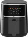 Produktbild: aeco COMPACT AirFryer 4,3 Liter, Heißluftfritteuse mit digitalem Touch-Display, 1500 Watt, 80°-200° einstellbar, 8 Programme, inkl. Rezeptheft