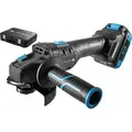 Produktbild: HÖGERT TECHNIK Akku-Winkelschleifer SET 18V, 125mm, Bürstenloser Motor, 8000 RPM, Mit 4,0 Ah Akku und Schnellladegerät, Schutz vor Überhitzung ...