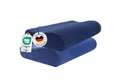 Produktbild: casimum Kissenbezug Schonbezüge für Orthopädisches Nackenkissen BLAU, (2 Stück), passend für ergonomisches Nackenstützkissen 60x30cm, Doppelpack (2Stk)