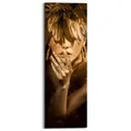 Produktbild: Bild GOLDEN LADY BHT 30x90x2 cm bunt Kunstdruck Gemälde Wandbild