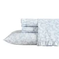 Produktbild: BettwäscheSet für KingsizeBett, atmungsaktive PerkalBaumwolle, Fadenzahl 200,...