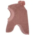 Produktbild: MAXIMO Schlupfmütze Wolle, gefüttert, mit zwei Bommeln, Rippstrickbünchen rosa 51