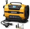 Produktbild: AstroAI Kompressor Auto 12V DC/230V AC Duale Stromquellen Hochdruck bis zu 10,3