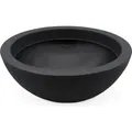 Produktbild: Spetebo Kunststoff Pflanzschale anthrazit - 52x20 cm - Pflanzkübel Blumenkübel Pflanztopf Blumentopf - Schwarz