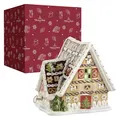 Produktbild: Villeroy und Boch Christmas Toys Spieluhr Lebkuchenhaus, Porzellan, Weiß/Beige