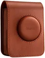 Produktbild: Fujifilm Instax Mini EVO Tasche – Kameratasche braun, strapazierfähiges Material