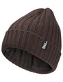Produktbild: Jack Wolfskin Unisex Rib Knit Beanie-Mütze, Peat, Einheitsgröße EU