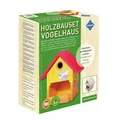 Produktbild: 466 Holzbauset Bastelset Vogelhaus inkl. 9 unbehandelten Birkenholzplatten, L...