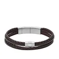 Produktbild: Herren Armband FOSSIL VINTAGE CASUAL JF02934040 Leder Braun