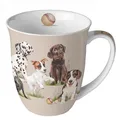 Produktbild: Tasse, Porzellantasse PLAYING PUPPIES | Hunde, Welpen 0,4l by Ambiente