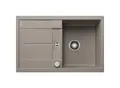 Produktbild: Blanco Metra 45 s Spüle 517345 78 x 50 cm, PuraDur , reversibel, Ablauffernbedienung mit Drehbetätigung, tartufo
