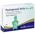 Produktbild: Pantoprazol beta 20 mg acid magensaftresistent Tabletten