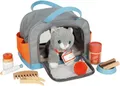 Produktbild: Small Foot Plüschfigur Katze mit Tasche (Set, 15-St), mit Pflege- und Tierarzt-Zubehör