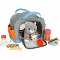 Produktbild: Legler Small Foot Katze mit Tasche und Pflege-Set Rollenspielzeug Plüschtier