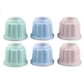 Produktbild: Puddingformen mit je 2 Deckel Retro 6 Stück Pudding Formen Dr. Oetker 6er SET