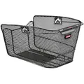 Produktbild: Klickfix Unisex – Erwachsene Hinterradkorb-2128051100 Hinterradkorb, schwarz, 23x22,5x36cm