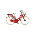Produktbild: Fischer City E-Bike Cita 2.0 RETRO rot glänzend, RH 48 cm, 28 Zoll, 317 Wh
