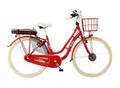Produktbild: FISCHER E-Bike City CITA RETRO 2.0, Elektrofahrrad für Damen und Herren, RH 48 cm, Frontmotor 32 Nm, 36 V Akku, rot glänzend