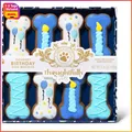 Produktbild: Hundekekse Geschenkset 8 Stück von Hand dekoriert für Hunde Leckerlies