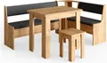 Produktbild: Eckbankgruppe Vicco Roman Goldkraft Eiche 136.6 x 60 cm mit Tisch, Model 34317
