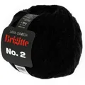 Produktbild: Wolle Kreativ! Lana Grossa - Brigitte No. 2 - Fb. 36 schwarz 50 g