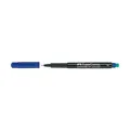 Produktbild: Multimark - blau - feine Spitze 0,6mm - Faber Castell