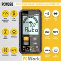 Produktbild: Digital Multimeter True RMS Messgerät Strommesser Voltmeter Amperemeter PCW 02B