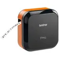 Produktbild: brother P-touch CUBE Pro PT-E720BT Beschriftungsgerät orange, schwarz