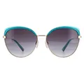 Produktbild: Ted Baker TB1661 Tamma 559 mehrfarbige Sonnenbrille mit braunem Farbverlauf