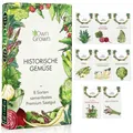 Produktbild: Gemüsesamen Alte Sorten 8 Sorten Alte Gemüse Samen im Set für Garten und Balk...