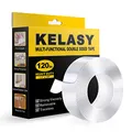 Produktbild: Doppelseitiges Klebeband Extra Stark, Extra Starkes Klebriges Doppelseitiges Montageband,Klares Selbstklebendes Poster Wandband Zur Dekoration-3 Meter
