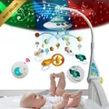 Produktbild: Kinder Baby Mobile für Kinderbett Krippe mit Licht und Musik Projektor Bestes