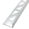 Produktbild: Dalsys Fliesenschiene Winkelprofil Aluminium (eloxiert) Silber matt 2,5m x 12,5mm, Fliesenprofil