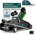 Produktbild: CargoVA® Rangierwagenheber Wagenheber 2T hydraulisch, TÜV, 130–330 mm Hubhöhe, PKW & SUV, max. Hubhöhe: 33 cm, Einzelgerät, 2T hydraulisch, TÜV, Q235-Stahl, 130–330 mm, präzise & robust