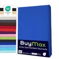 Produktbild: Buymax® Spannbettlaken 60x120cm Baumwolle 100% Kinderbett Spannbetttuch Baby Bettlaken Jersey, Matratzenhöhe bis 15 cm, Farbe Dunkelblau