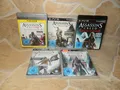 Produktbild: 5x Assassin's Creed: 2, 3, Revelations, Black Flag & Rogue - für PS3 - sehr gut