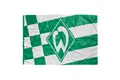 Produktbild: Werder Bremen 100 x 150 cm Neu  Fahne Flagge mit 2 Messingösen - Oben  und Unten