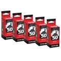 Produktbild: Lexmark 50 Ink Cartridge Black Pack Of 5