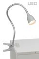 Produktbild: Anthony LED Schreib Tisch Klemm Lese Lampe Leuchte flexibel verstellbar titan