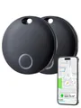 Produktbild: S&T Design Smart Tag Koffer Hunde Tracker kompatibel mit Apple Wo GPS-Tracker (iOS GPS Tracker Wasserdicht Wo Ist Kompatibeler Tracker für Apple MFi)