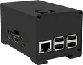 Produktbild: Joy-it Aluminiumgehäuse Passend für: Raspberry Pi, StromPi 3 inkl. Batteriefach, abnehmbare GPIO Abdeckung, inkl. aktiven Kühler, inkl. passiven Kühler, zur (rb-strompi3-case)