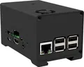 Produktbild: Joy-it Aluminiumgehäuse Passend für (Entwicklungskits): Raspberry Pi, StromPi 3 inkl. Batteriefach, abnehmbare GPIO Abdeckung