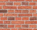 Produktbild: Tapete Mauer Backstein rotorange 7798-16 (1,56€/1qm)