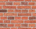 Produktbild: Tapete Backsteinmauer rotorange 7798-16 (1,56€/1qm)