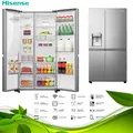 Produktbild: Hisense RS818N4TIE1 NoFrost Side-by-Side Kühl-Gefrierkombination 632L Smart WLAN