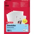 Produktbild: 100er Multipack Herlitz Sichthülle 10843746 DIN A4 PP 0.11 mm Glasklar 10843746