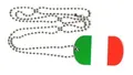 Produktbild: Dog Tag Italien Erkennungsmarke 30 x 50 mm Fahne Flagge