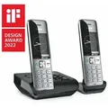 Produktbild: GIGASET Comfort 500A Duo schwarz/silber